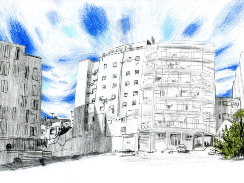 Green Stories in Barcelona. La Borda building.