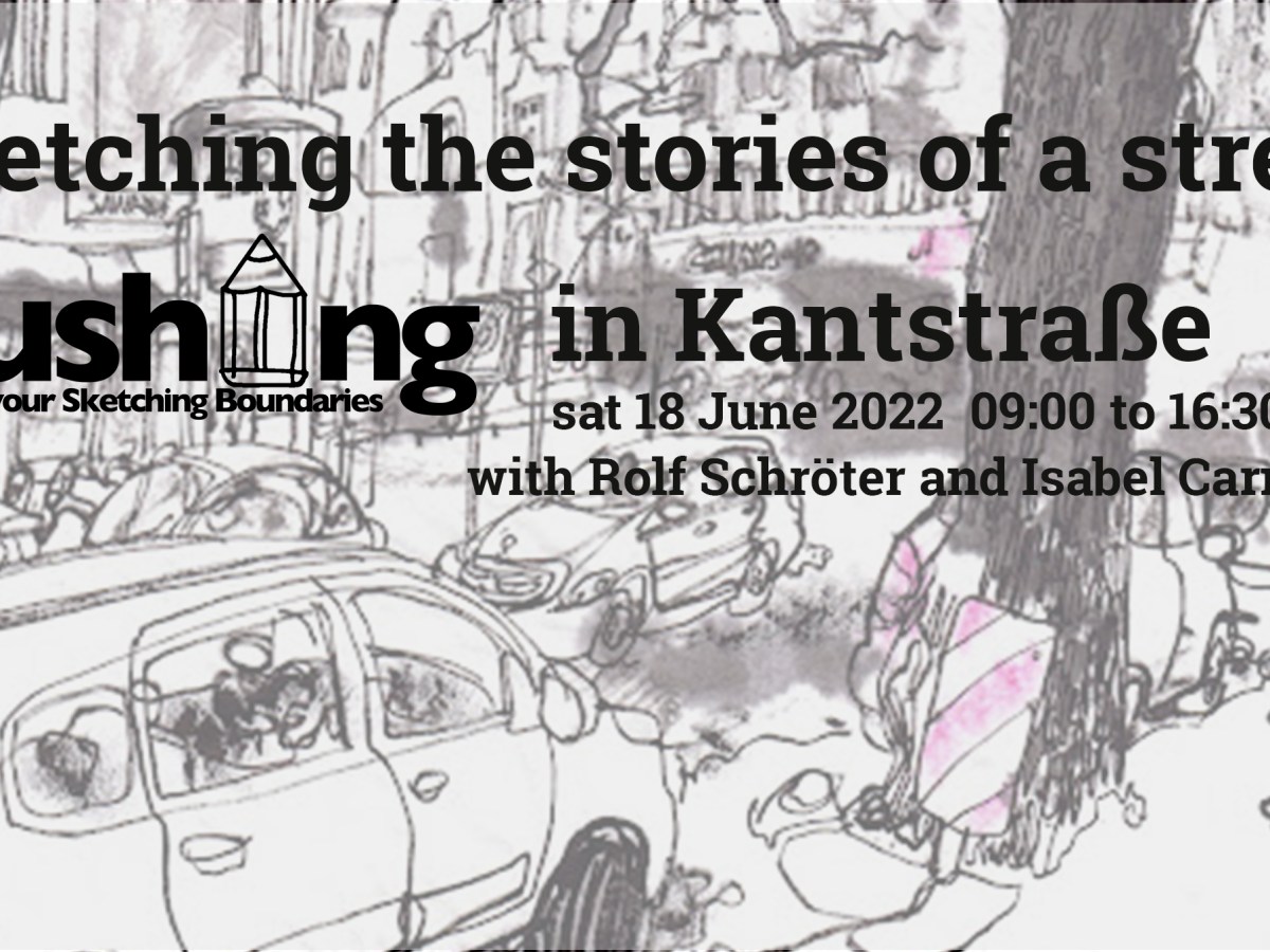Sketching the stories of a street – PYSB in Kantstraße